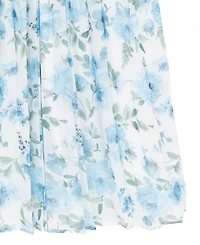 Rare Editions Girls' 7-16 Floral V-Neck Maxi Dress