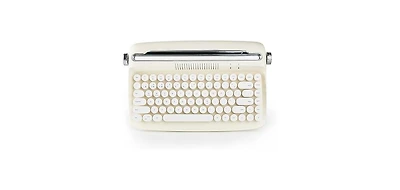 Lofree Actto B303 Wireless Keyboard, Retro Bluetooth Aesthetic Typewriter Style Keyboard with Integrated Stand for Multi-Device