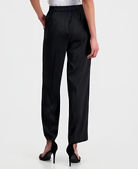 Anne Klein Petite Pull-On Mid-Rise Pants