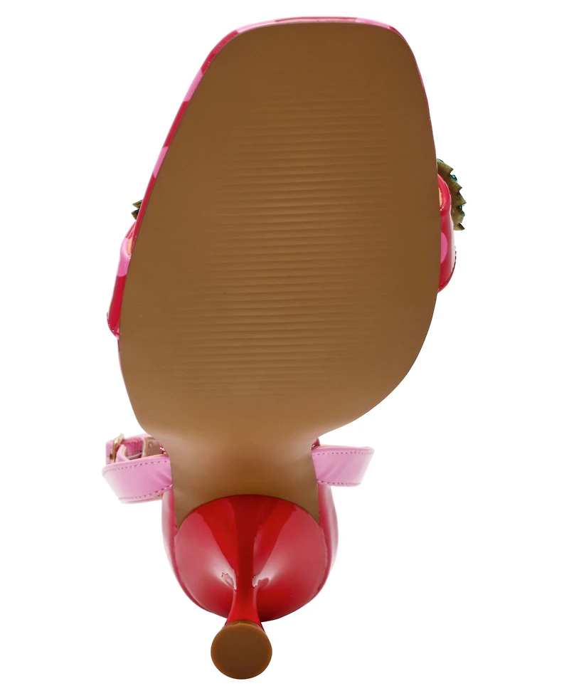 Betsey Johnson Women's Addison Strawberry Stiletto Dress Sandals
