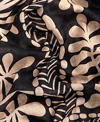 I.n.c. International Concepts Graphic Palm Wrap Scarf, Macy's Exclusive