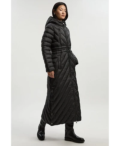 Petite Lightweight Packable Maxi Coat