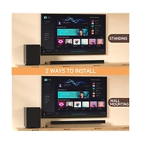 Artudatech 2.1 Channel Sound Bar and Subwoofer Set with Immersive Deep Bass & Bluetooth 5.0