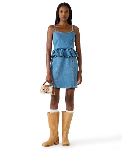 Bb Dakota Women's Giselia Sleeveless Scoop Neck Dress