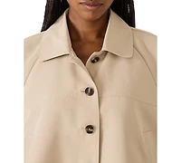 Steve Madden Women's Rhode Button-Front Jacket