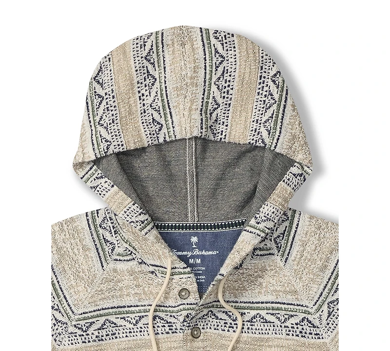 Tommy Bahama Men's Golden Sands Baja Hoodie