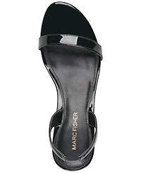 Marc Fisher Women's Salla Slingback Kitten Heel Dress Sandals