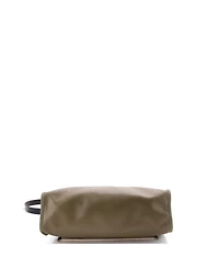 Pre-Owned Hermes Herbag Zip Leather and Toile