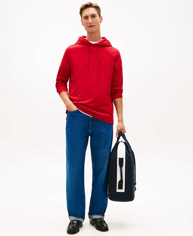 Tommy Hilfiger Men's Hooded Long-Sleeve T-Shirt, Regular and Big & Tall