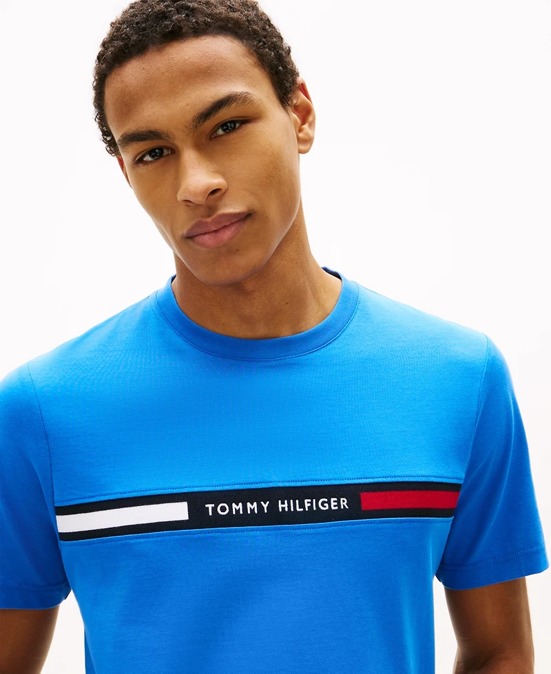 Tommy Hilfiger Men's Chest Insert Logo Short Sleeve T-Shirt