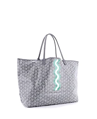 Pre-Owned Goyard Gm Saint Louis Tote Printed Coated Canvas