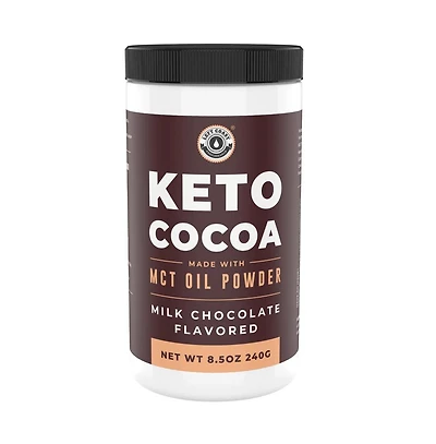 Left Coast Performance Keto Hot Chocolate, Chocolate, 8.5oz