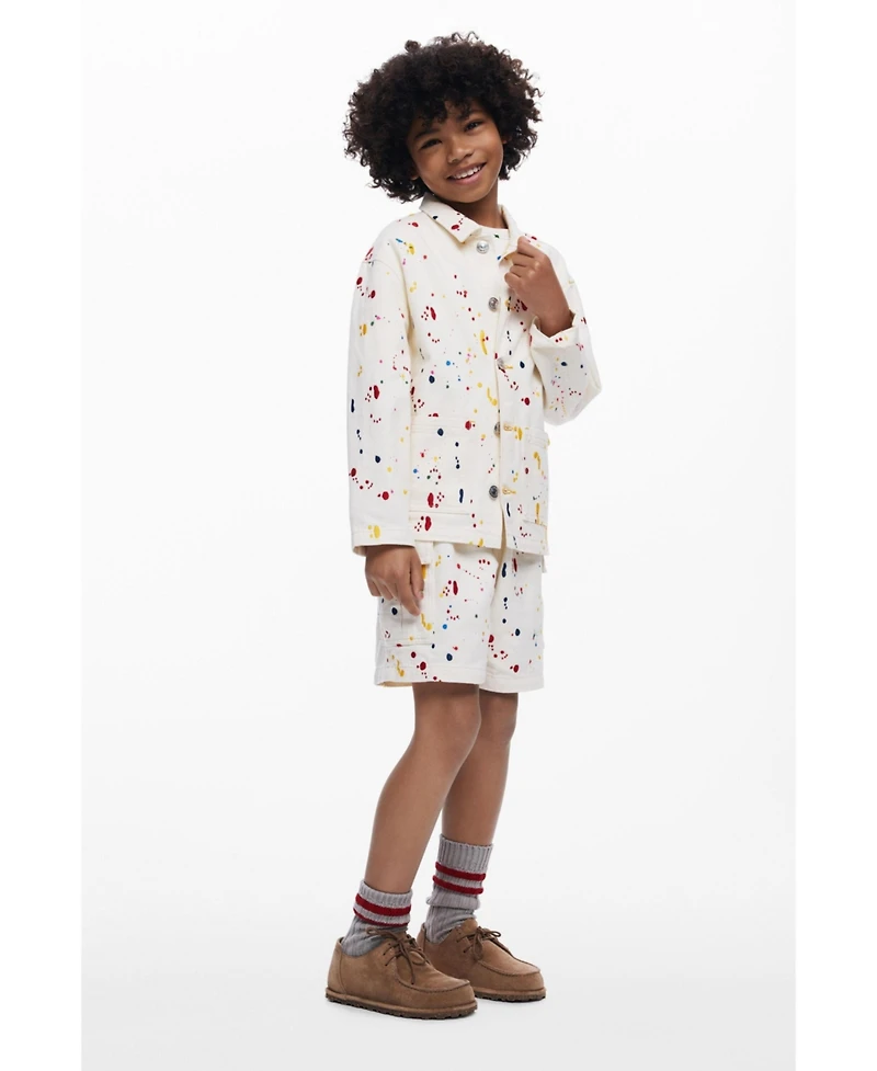 Desigual Boys Boys's Cargo splash Bermuda