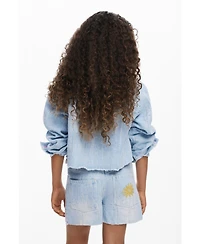 Desigual Girls Girls's Trucker denim jacket