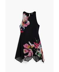 Desigual Women's Asymmetric floral dress