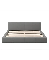 Streamdale Stylish Beige Upholstered Bed The Ideal Choice for Your Bedroom, King