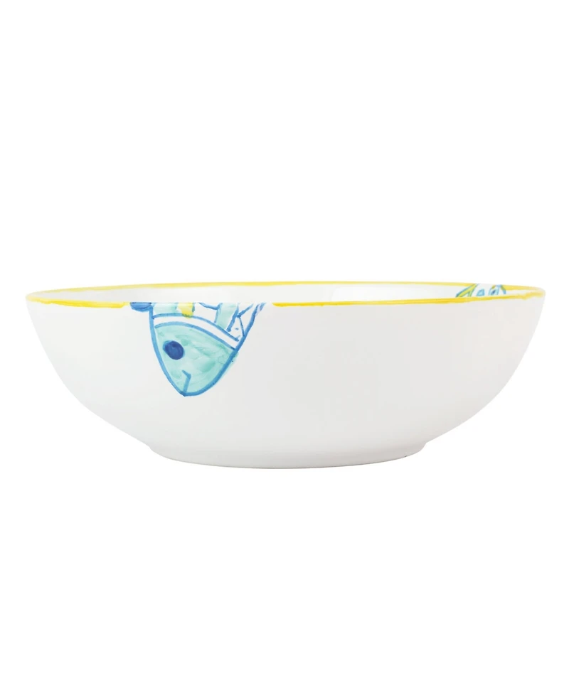 Vietri Elba's 106 oz. Fish Serving Bowl
