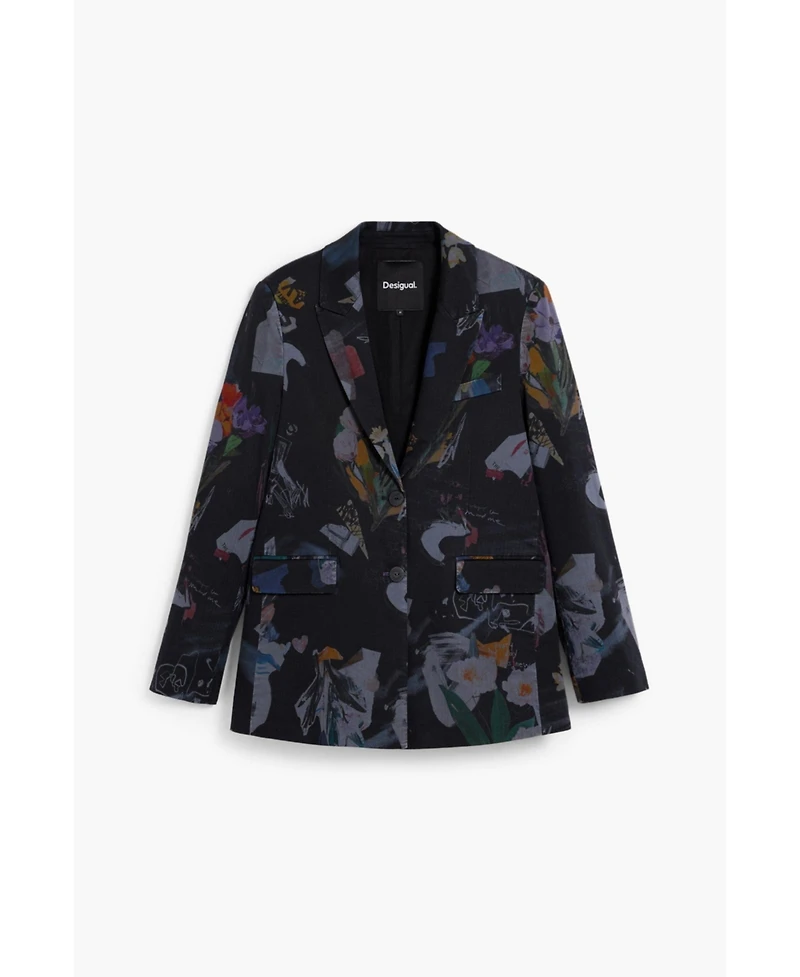 Desigual Women's Collage blazer