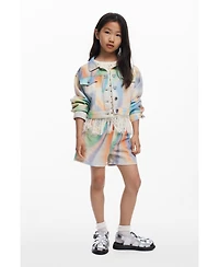 Desigual Girls Girls's Rainbow shorts