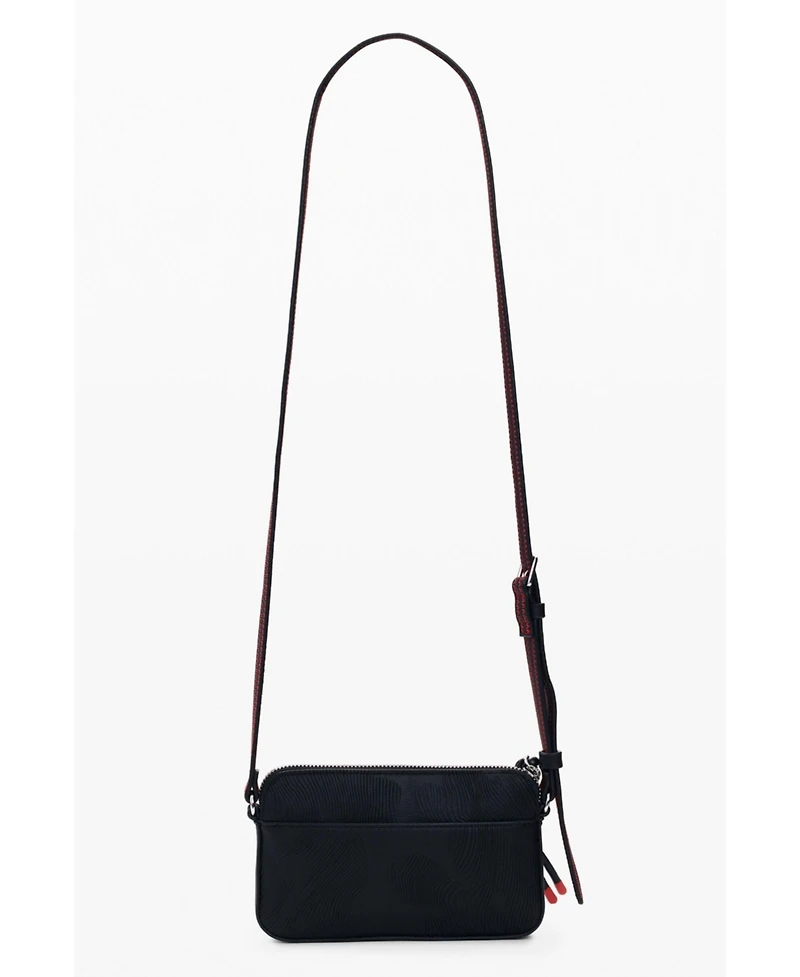 Desigual Women's Small textured crossbody wallet