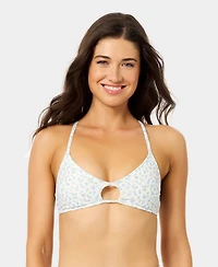 California Waves Women's Ditsy Wide Rib Swim Bralette