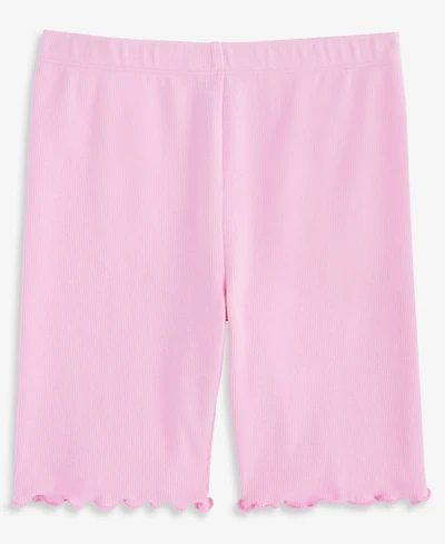 Epic Threads Girls' 5-20 Ribbed Bike Shorts, Macy's Exclusive
