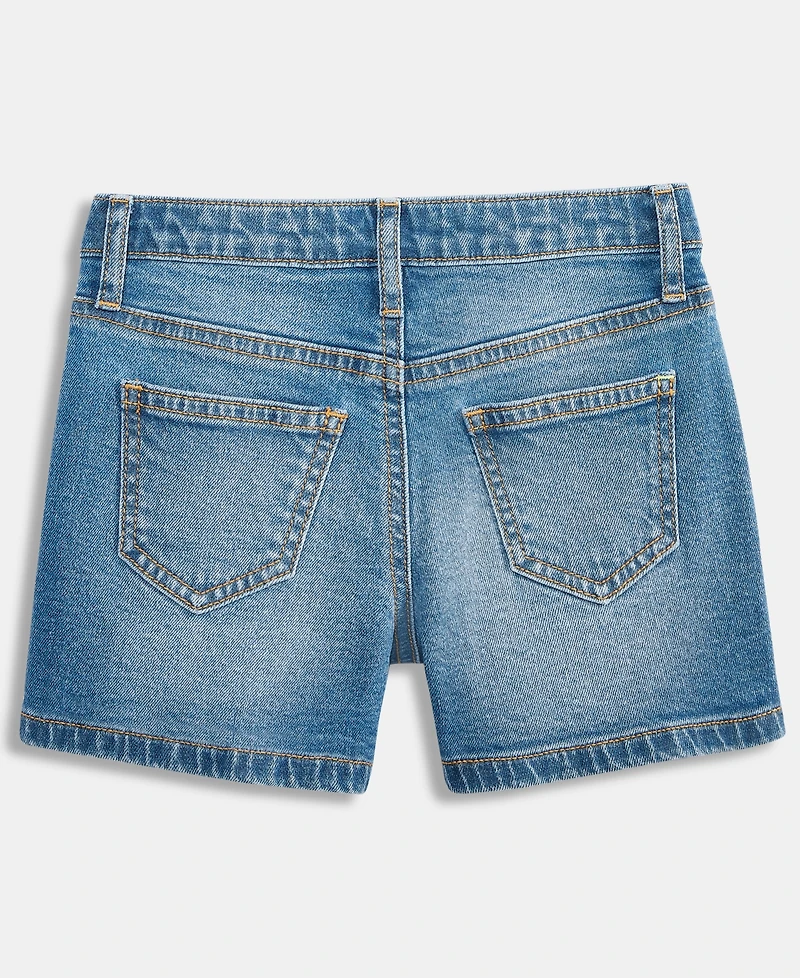 Epic Threads Girls' 5-20 Embroidered Denim Shorts, Macy's Exclusive
