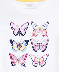 Epic Threads Girls' 5-20 Butterflies T-Shirt, Macy's Exclusive
