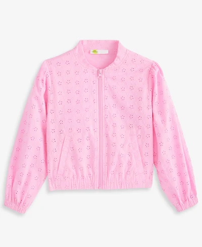 Epic Threads Girls' 5-20 Cotton Eyelet Bomber Jacket, Macy's Exclusive