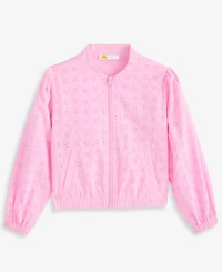 Epic Threads Girls' 5-20 Cotton Eyelet Bomber Jacket, Macy's Exclusive