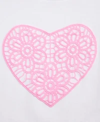 Epic Threads Girls' Xs-xl Heart Relaxed Cropped Tee, Macy's Exclusive