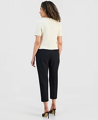 I.n.c. International Concepts Petite Mid-Rise Slim Trousers, Exclusively at Macy's
