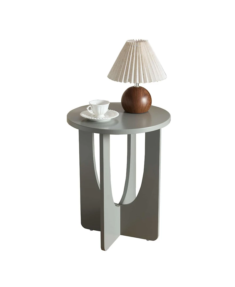 Kings Brand Furniture Sculpted Side Table