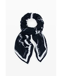 Desigual Women's Lettering Foulard