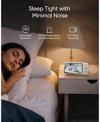 eufy Baby Monitor E20, 2K Resolution, 5'' 720p Display