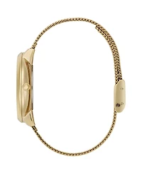 Olivia Burton Women's Celestial Nova Gold Tone Stainless Steel Mesh Bracelet Watch