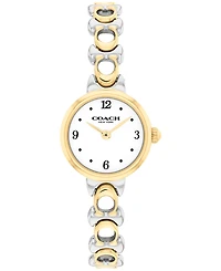 Coach Women's Iris Two Tone Stainless Steel Bracelet Watch, 22.5mm