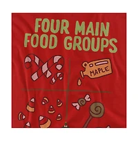 Elf Men's Buddy Four Food Groups Graphic T-Shirt