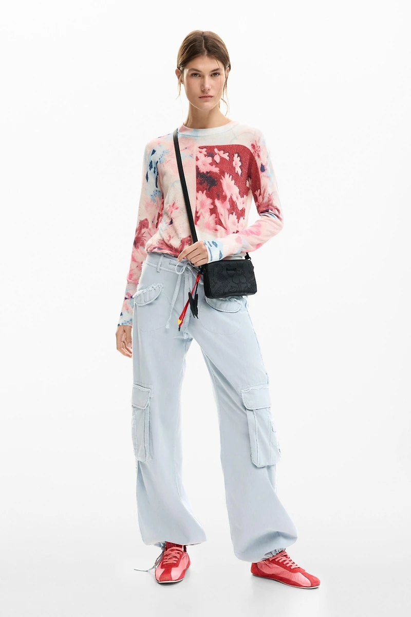 Desigual Women's Small charm crossbody purse