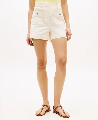 Tommy Hilfiger Women's Preppy Slim Straight Shorts