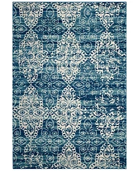 Safavieh Evoke EVK266F Royal/Ivory 8' x 10' Area Rug