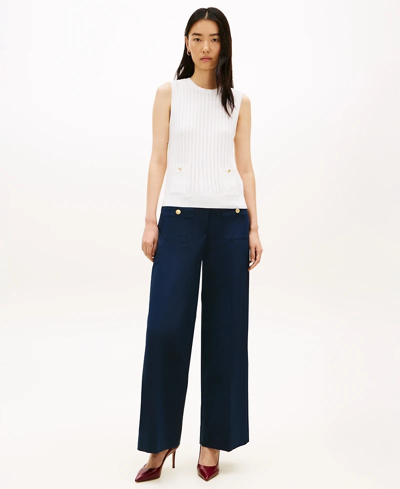 Tommy Hilfiger Women's Ribbed Tank Sweater