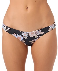 O'Neill Women's Bali Floral Rockley Medium Coverage Swim Bottoms