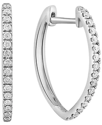 Effy Collection Diamond (1/3 ct. t.w.) Earrings in 14k White Gold