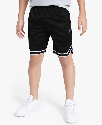 Champion Boys' 8-20 Taped Mesh Pull-On Shorts