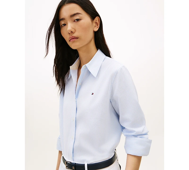 Tommy Hilfiger Women's Long-Sleeve Oxford Shirt