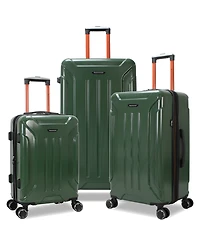 American Green Travel Optimus -Piece Hardside Expandable Spinner Trunk Luggage Set