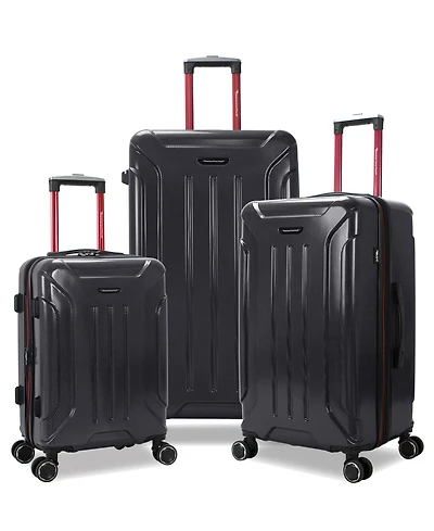 American Green Travel Optimus 3-Piece Hardside Expandable Spinner Trunk Luggage Set