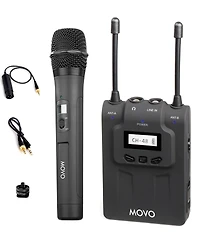 Movo WMIC80 Uhf Wireless Handheld Microphone System