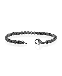 Stainless Steel, Round Box Chain Bracelet